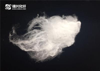 China Semi Dull High Tenacity Fiber 100% Virgin , Raw White Recycled Fibers Worsted Yarn for sale