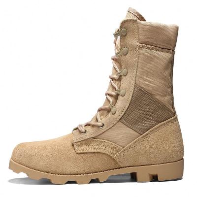 China Mga Bota Breathable Manufacturer Price Sweat-Absorbent Military Tactical Boots with Rubber Outsole for sale