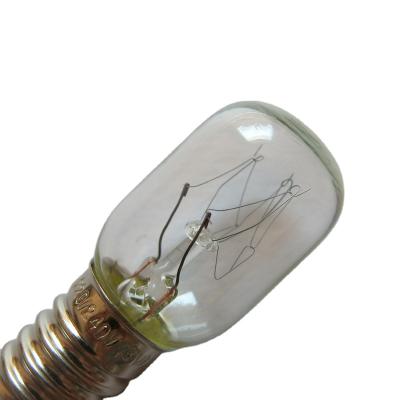 China Decectorative refrigerator bulb T20 10 watt incandescent light bulb oven bulb 220v base e12 for sale