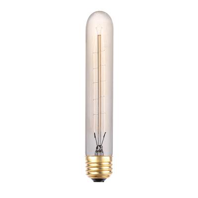 China Bulk Vintage Tubular Light Bulb Eco - Friendly Bespoke Vintage Edison T10 Clear Medium Light Bulb T10 Edison Bulbs for sale