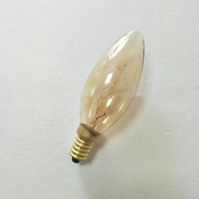 China Retro Edison European Antique Style C35 Light Bulb Creative Light Bulb For Lamp Designer for sale