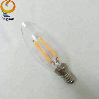 China C35 LED Candle Bulb 230V 2W LED Filament Bulb E14 LED Indoor Lamp for sale