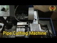 Automatic Pipe Cutting Machine Water Jet High Precision Horizontal For Stainless Steel