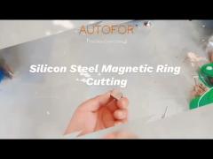 Silicon steel magnetic ring cutting machine