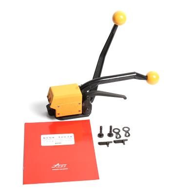 China machinery & A333 Sealless Hardware Yellow Manual Steel Strapping Tool for sale