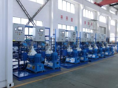 Cina Auto pulizia 50Hz/60Hz 1000-30000L/H di lubrificazione di olio del purificatore dell' di Laval del separatore diesel di olio combustibile pesante della centrifuga in vendita