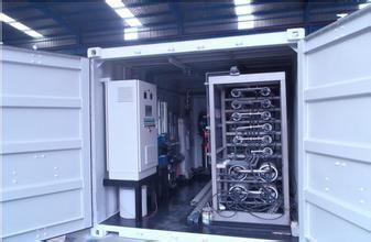 China MBR-de Zuiveringsinstallatieinstallatie van het Afvalwaterzuiveringsinstallatiero Water met Containerized PLC Te koop