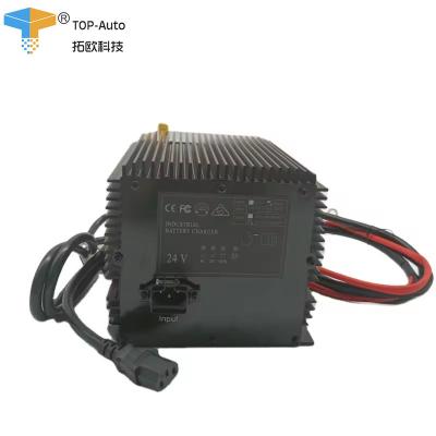 China Top Auto 24V 25A Battery Charger 105739 105739GT for Genie Lift QS-12R QS-12W QS-15R QS-15W QS-20R QS-20W en venta