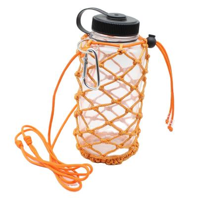 China Handmade Outdoor Seven String Water Bottle Handle With 550 Paracord Handle for sale