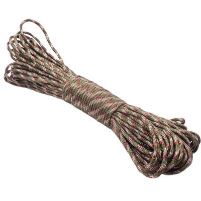 China Direct Selling High Quality High Strength Outdoor Survival Factory Cod Polyester Parachute Equipment Multifunctional Climbing Rope for sale