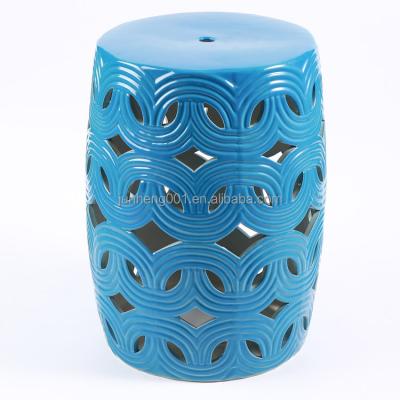 China 2021 Customized China Special Sale Traditional Ceramic Garden Stool Elegant Color Drum Stool for sale