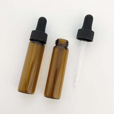 China Serum; Essential oil; Hair oil; Skincare Manufacturer 2dram amber serum borosilicate glass dropper bottle for sale