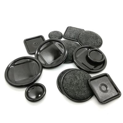 China Industrial Round Carpet Bottom Furniture Caster Cups To Protect Hardwood Floors, Gray for sale