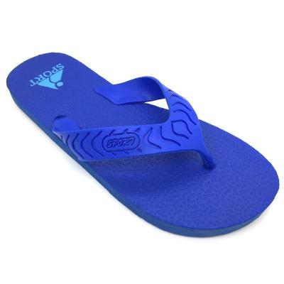 China Flip Flops EVERTOP 2019 Summer Hot Selling Design New Comfortable PVC Men's Cheapest Slipper for sale