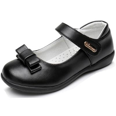 China Black EVERTOP School Shoes Children Princess Shoes Anti-slippery Uniform Classic Mary Jane Shoes For Girls for sale