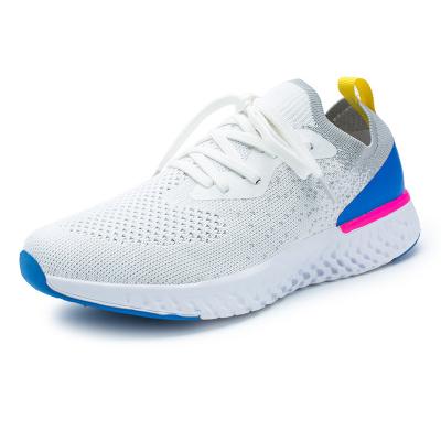 China New Arrival Fashion Design Wholesale White Women Anti-slippery Sneakers EVERTOP Running Sports Shoes For Ladies for sale