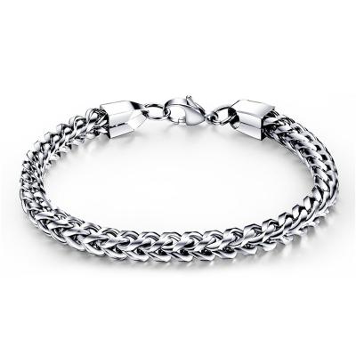 China Cuban Link Jewelry Sterling Silver Adjustable Stainless Steel Fashion High Quality Luxury Fashion Chain Bracelet for sale