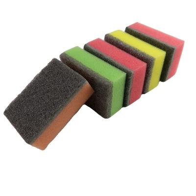 China Colored sustainable kichen sponge factory price soft easy to use easy to use foam for sale