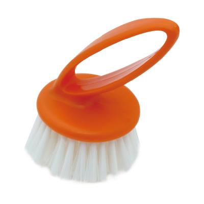 China Viable Plastic Round Kitchen Cleaner Scrub Brush Household Cleaning Hand as Viable Picture 1000bags 1pcs/set 7*11cm Free Scope for sale