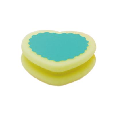 China Magic Smooth PU 7*7*2.5CM Reach,SGS Heart/Round/Oval Sustainable Beauty Personal Care Leg Hand Hair Removal Sponge for sale