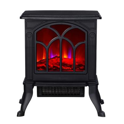 China Electric Flame Mountain Simulation Home Heater Hotel Fireplace Hot Air for sale