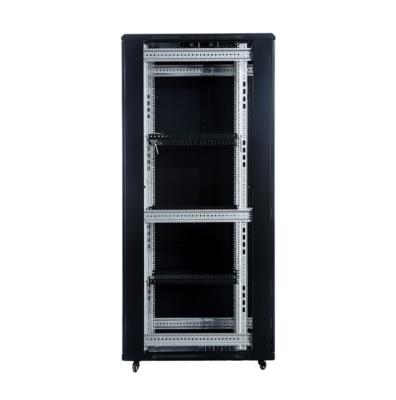 China High quality cold rolled steel rack 19 inch floor type 37U 600* server cabinet data center server cabinet 1000*1800 for sale