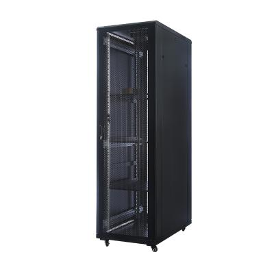 China 19 Inch 18U 22U 27U 32U 42U 47U Factory Rack Server Cabinet Network High Quality Customization Cold Rolled Steel Data Entry for sale