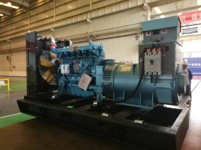 中国 Weichai エンジン WP12D385E200 を搭載した Weichai 300KW 375KVA ディーゼル発電セット 販売のため