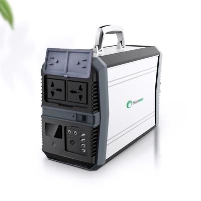 China Sunpal 1000W 1KW Home Portable Solar Generator Power Station For Home Use Camping PV Panels Systems for sale