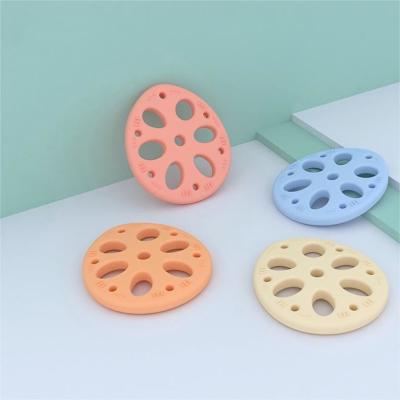 China Custom Logo Kids Soft Silicone Teether Food Grade BPA Free Baby Safe Teething Toys for sale