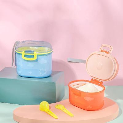 China Convenient Large Capacity Baby Dining Milk Powder Storage Box for Feeding and Snacks for sale