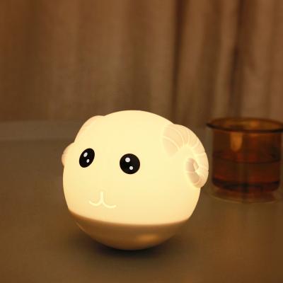 China Sensor de movimiento Luces nocturnas Niños Luces nocturnas de la calavera Luces de cama con logotipo personalizado en venta