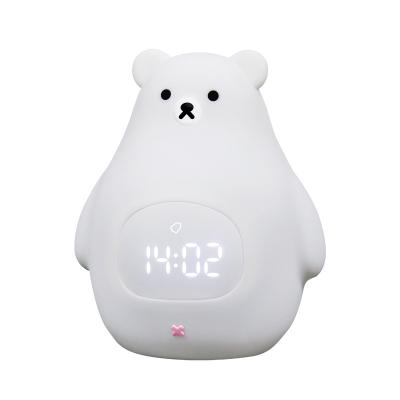 China USB 5V 500mA Cute Trainer Alarm Clock Night Light for Kids Room Toy Sleep Light Mini Lampe for sale