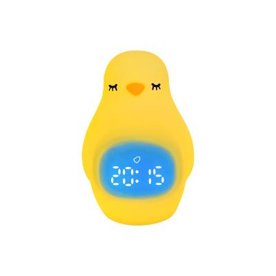 중국 340g 웃긴 펭귄 아이 Alarm Clock 전자 시계 다기능 크리에이티브 Chime Clock 학생 선물 판매용