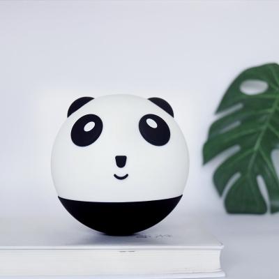 China Home Decoration Night Light Panda Cartoon Desk Lamp for Kids Table Light Eco-Friendly for sale