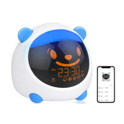 China Smart Night Lamp Sleep Trainer Clock For Kids With Touch Control Te koop