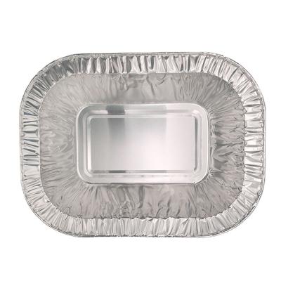 China Aluminum Foil Baking Tray For Cake Baking Food Kitchen Aluminum BBQ Grill Trays for sale