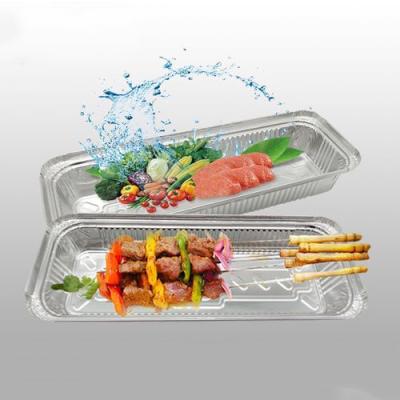 China Disposable Foil Baking Pan/Bread Cake Container Aluminum Foil Baking Tray for sale