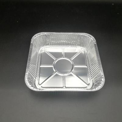 China Eco - Friendly Aluminum Square Pans , Disposable Cooking Containers for sale