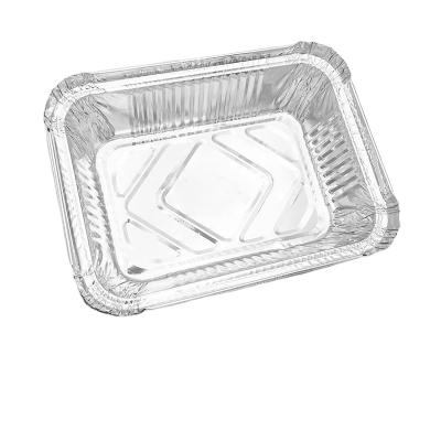 China Disposable Aluminum Foil Aluminum Foil Lunch Take Out Food Packaging Box for sale