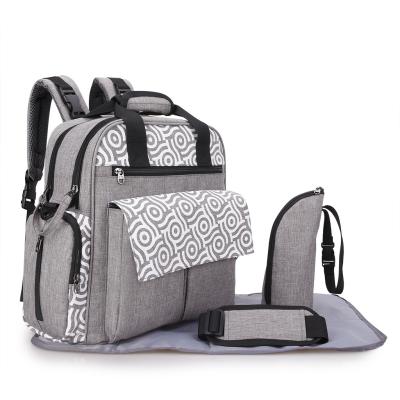 China Universal Anti-theft Diaper Bag for Mothers for Travel, Portable Diaper Bag Backpack with Changing Mat for sale