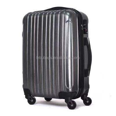 China Promotional Cheap Price PC ABS Travel And Gift Rolling Suitcase Luggage Trolley Bag for sale