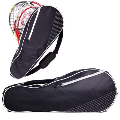 China Anti-theft Bag 600D Polyester Custom Logo Zipper Air Cushion Belt Unisex Solid Soft Handle Logos Sport Padel Bag Racket Padel Bag Customized for sale