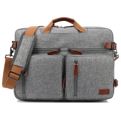 China Convertible As Stylish Backpack Or Messenger Bag Laptop Bags Briefcase Mens Laptop Bag for sale