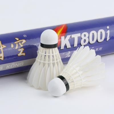 China Wholesale high quality durable high level tournament badminton shuttlecock badminton accessories KT800i for sale