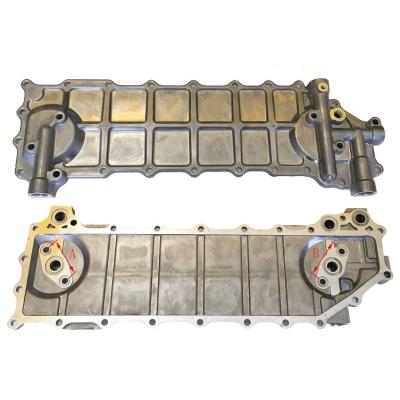 China Hot Selling Excavator Engine Spare Parts 6D22 6D24 Oil Cooler Covered For Excavator for sale