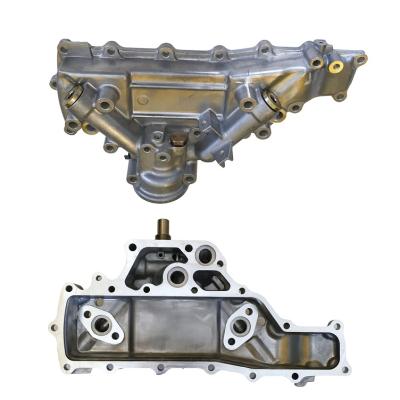 China Excavator Excav Parts Engine Side Cover 6D31 6D34 Oil Cooler Cover for sale