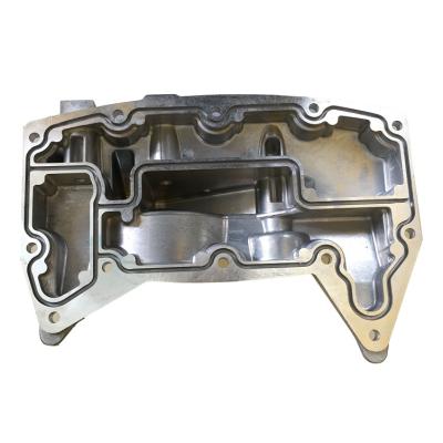 China Excavator Factory Excavator Engine Accessories C9 C-9 Oil Cooler Side Cover for sale