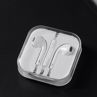 China OEM White Earbuds 3.5mm Wired Earbuds Comfortable Wearing Earphone For Apple Iphone 11 8 7 5 for sale