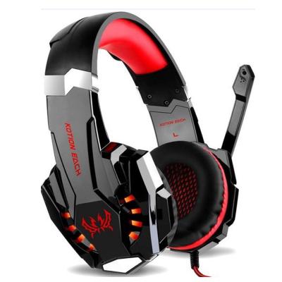 China wholesale price g9000 music perfect sound sound canceling 3.5mm wired gaming headset earphone with microphone for sale